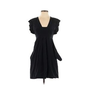 Tony Cohen Women's Black Cocktail Dress Sz 4 Designer Party Holiday Mini Silk